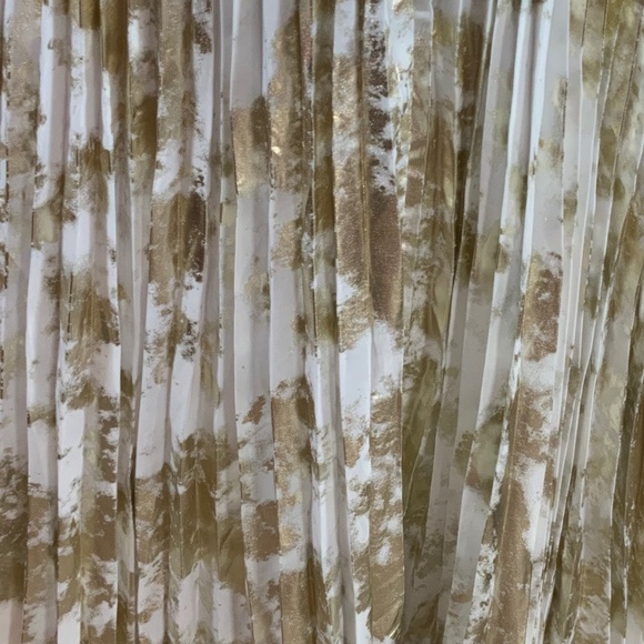 LuLaRoe Elegant Wrap Gold Deanne Maxi Cocktail Wedding Formal Dress Size Small - Picture 6 of 10